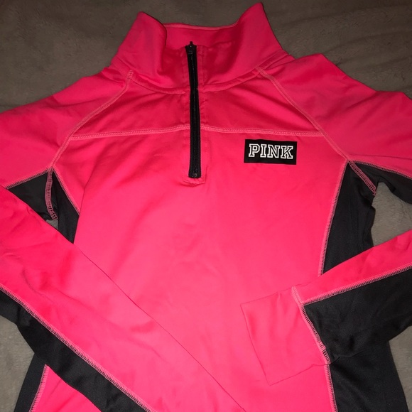 Pink polyester track jacket - Picture 2 of 2